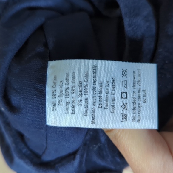 Janie & Jack Blue Velvet Sleeveless Romper Size 0-3 Months - Picture 7 of 7